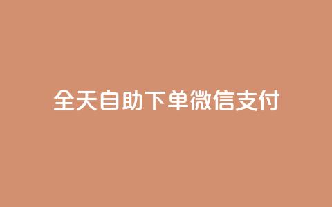 ks全天自助下单微信支付 - 不超过50字限制下，我将原标题重写为：KS微信支付自助下单全天支持!  第1张