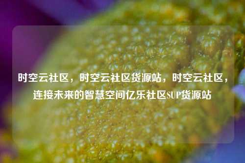 时空云社区，时空云社区货源站	，时空云社区，连接未来的智慧空间亿乐社区SUP货源站  第1张